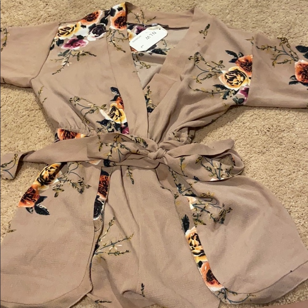 Floral romper